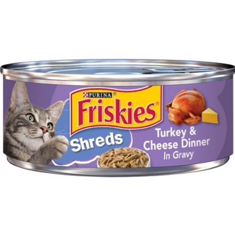 Friskies Shreds Turkey & Cheese Dinner (Pack of 12)