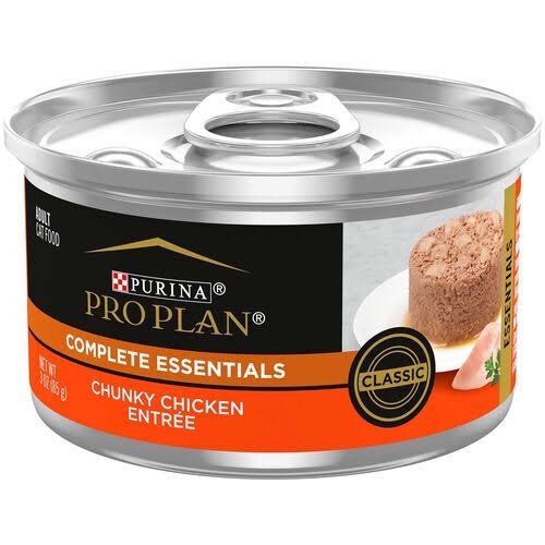 (6 Pack) PURINA PRO PLAN Classic Chunky Chicken Entree Cat Food