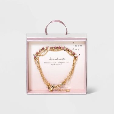 Gold Dipped Multi-Strand Bracelet - A New Day™