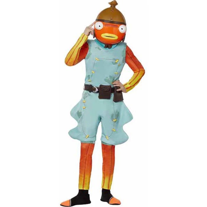 Fortnite Fishstick Costume Youth Size 8-10