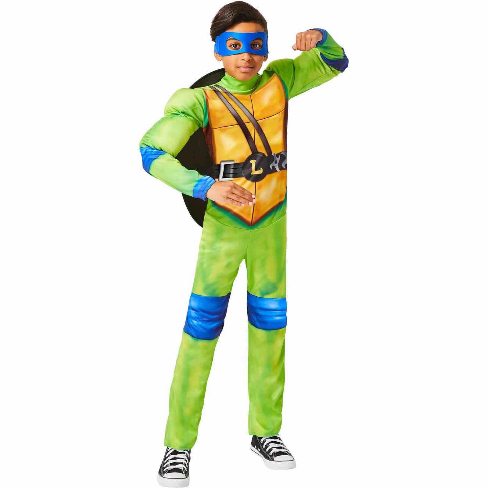 (Medium) Halloween costume ninja turtle teenager mutant Leo Leonardo TMNT medium 8 NEW