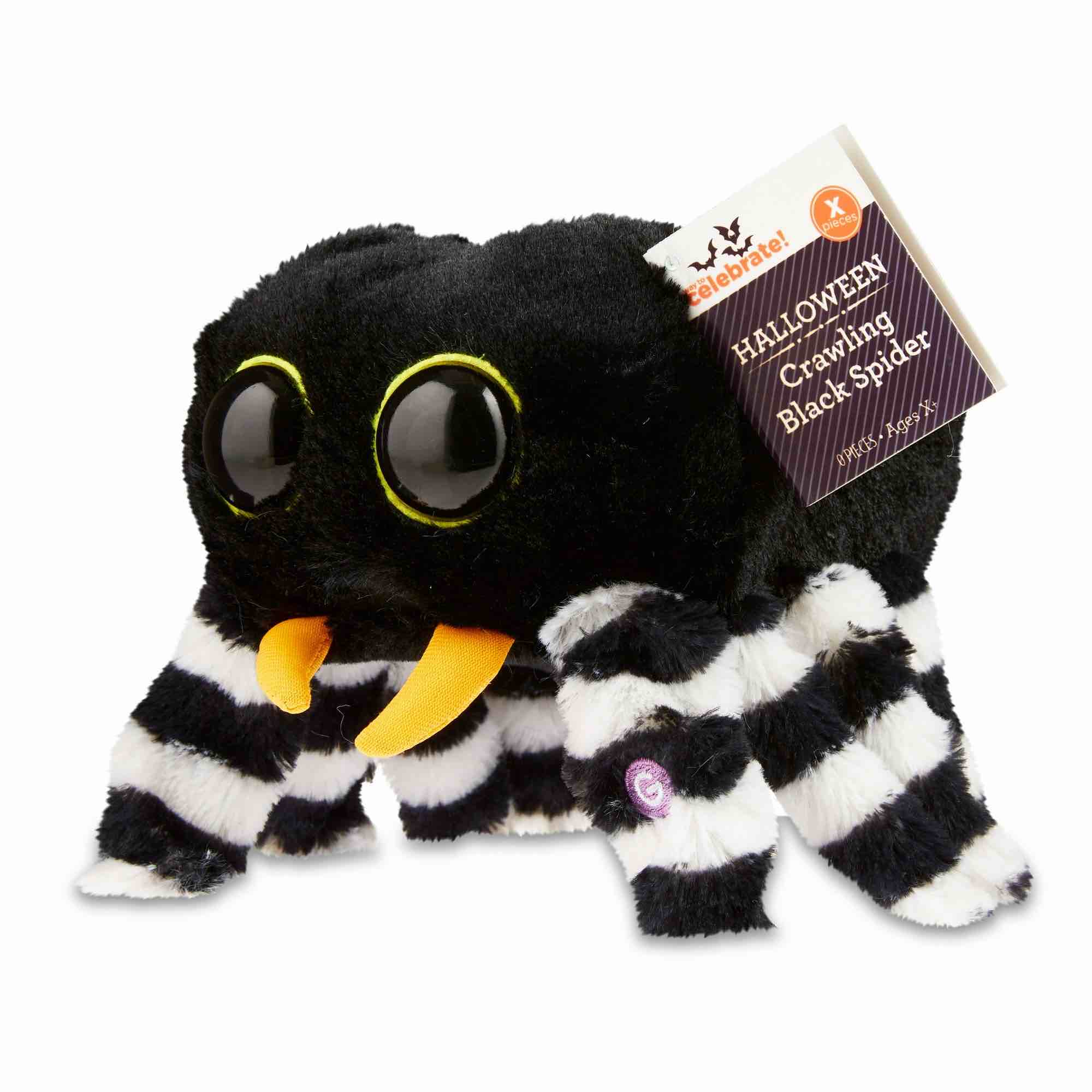 Way To Celebrate! 6 Inch Animated Halloween Plush Singing Spider
