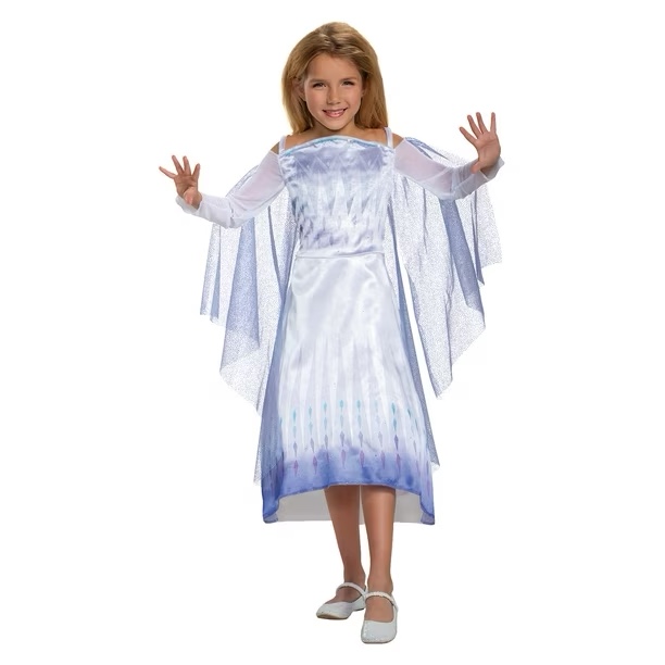 Disguise Disney Frozen 2 Elsa Sea Classic Girls Costume Size Small