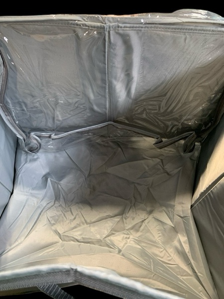 Collapsible Storage Container with Zipper
