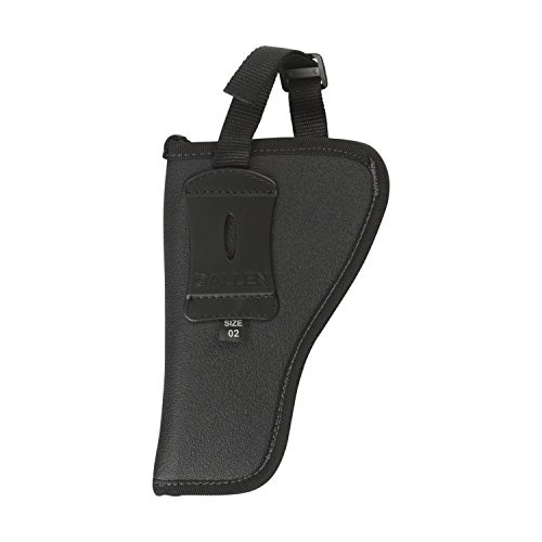 Allen Swipe MQR Holster, Black, Size 02, 02 - 3-4" BBL Double-Action Revolver (44102)
