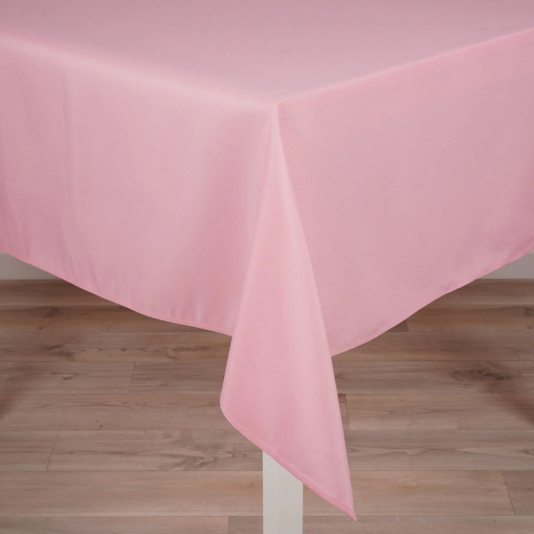 Pink Polyester Tablecloth
