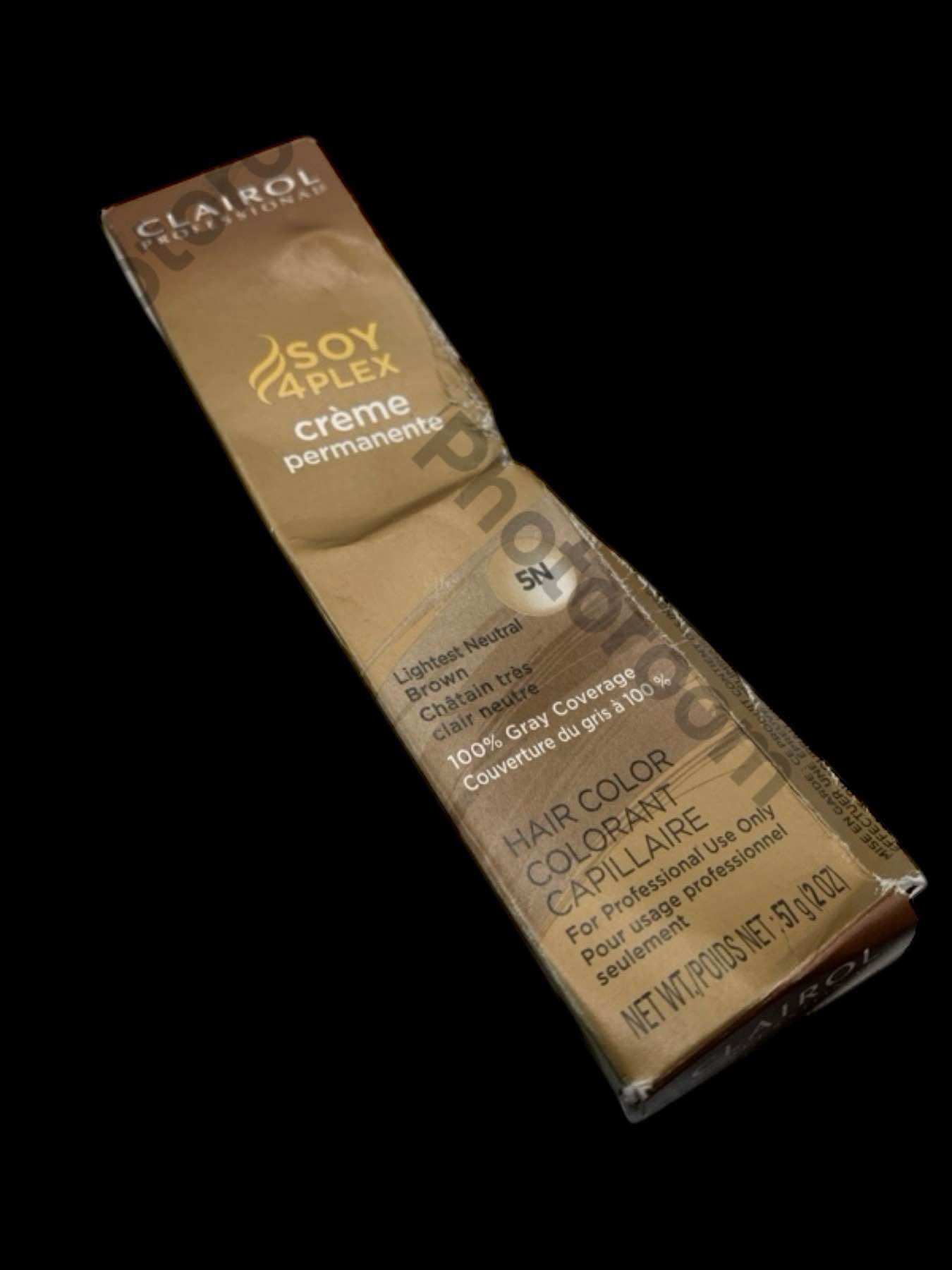 Clairol Professional Permanent Crème Hair Color, Lightest Neutral Brown 2 Oz