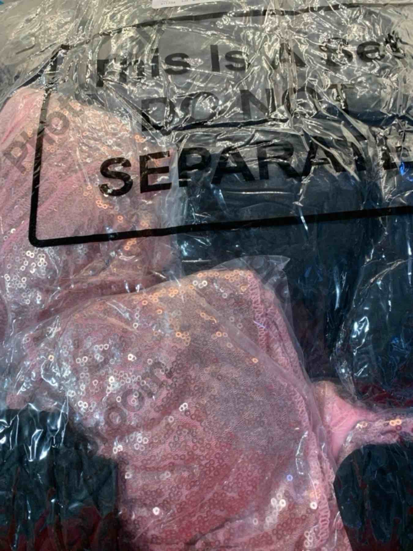 Breling 64 Pcs 32 Sets Folding Chair Cover Set 32 Stretch Chair Slipcovers 32 Spandex Elastic Chair Sashes Bows Removable Washable Chair Protector for Wedding Party Banquet (Black,Rose Gold)