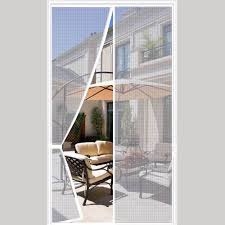 Magnetic Screen Door Curtain - Polyester Mesh Bug Net 
