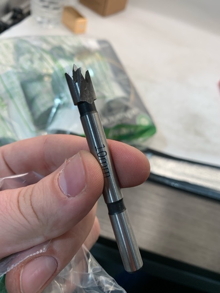 Diameter Steel Forstner Drill Bit Shank