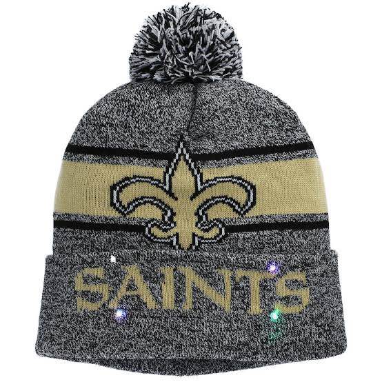 New Orleans Saints Cold Weather Knit Scarf and Glove Set