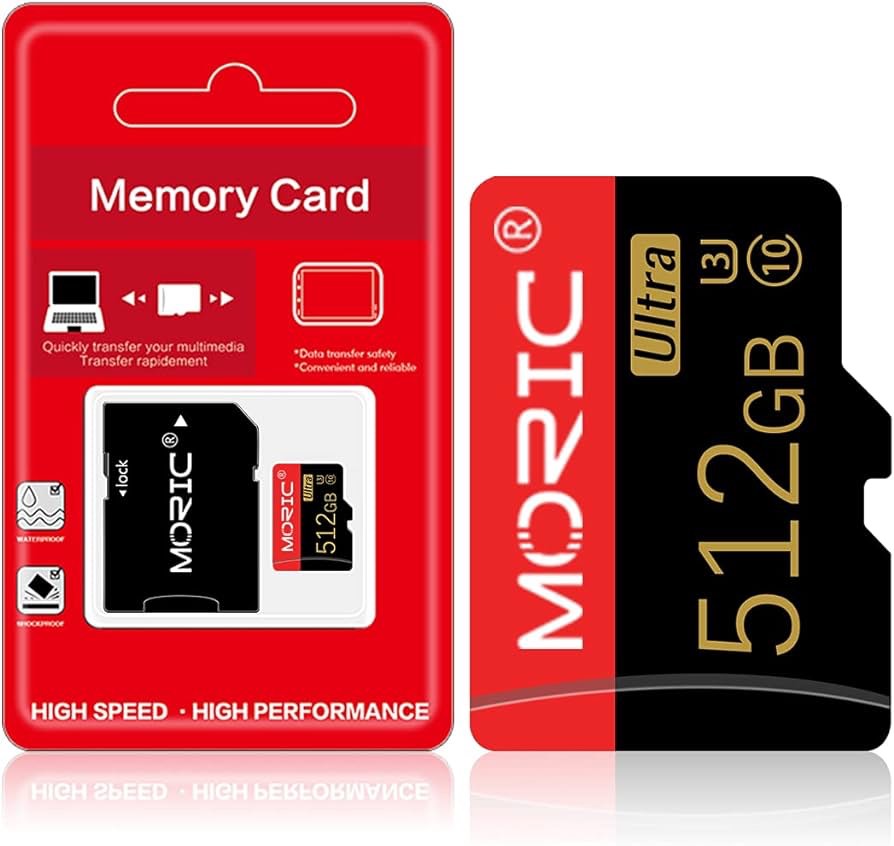 512GB Micro SD Card Memory Card Class10 SD Card for Smartphone,Camera Tablet and Drone