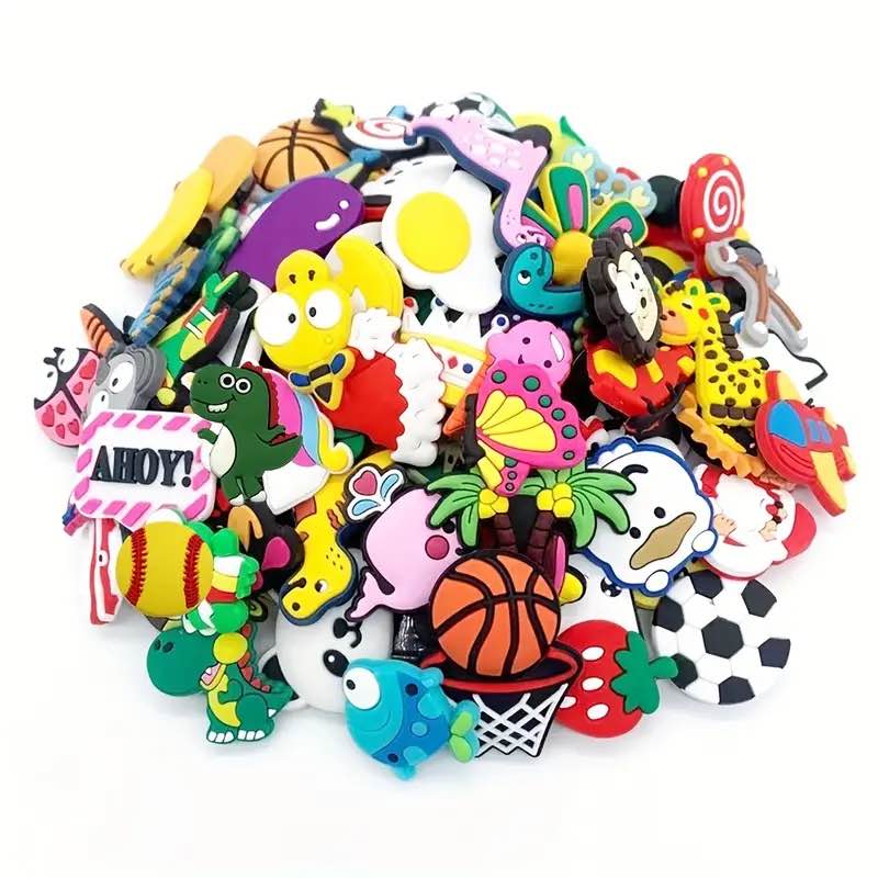 Shoe Charms Decoration Assorted Varieties, Cute Funny Shoe Charms