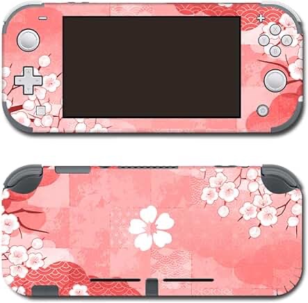Auphar Games Skin Decal for Nintendo Switch Lite, Vinyl Protective Wrap Cover Sticker Matte Durable Full Set Anti-Scratch Faceplate