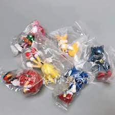 Sonic The Hedgehog Hand Operated PSP Game Doll Action Figure Made By Hand Cartoon Anime Figure Image Sonic Kids Toys