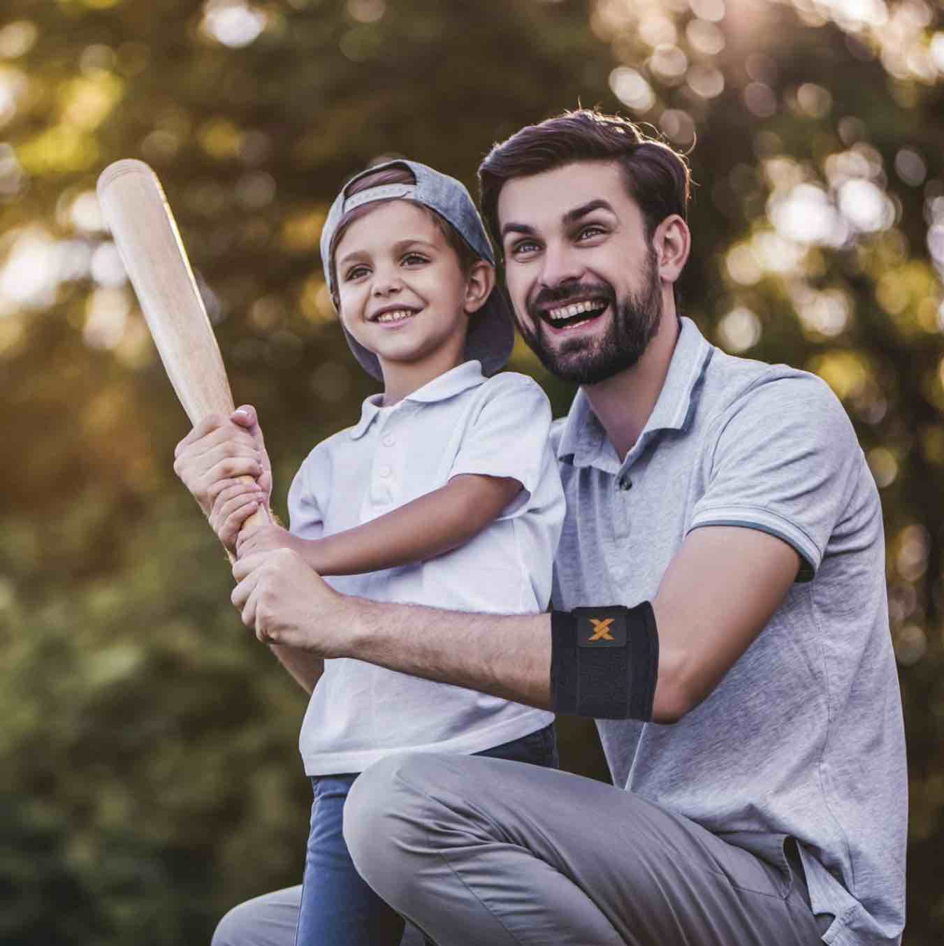 THX4COPPER Infused Adjustable Compression Tennis and Golfer Elbow Support Brace with Pad for Muscle and Joint Pain Relief Tendinitis Carpal Tunnel Syndrome (Medium, Pack of 1)