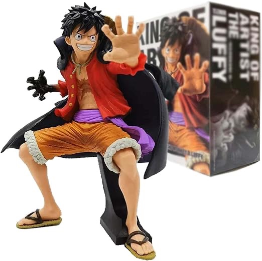 TENGFA Figure Monkey D Luffy Ghost Island Luffy Anime Model Desktop Ornament Gift 18Cm