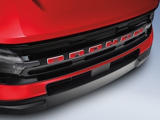 BRONCO SPORT 2021-2023 TUFSKINZ RACE RED GRILLE LETTERS