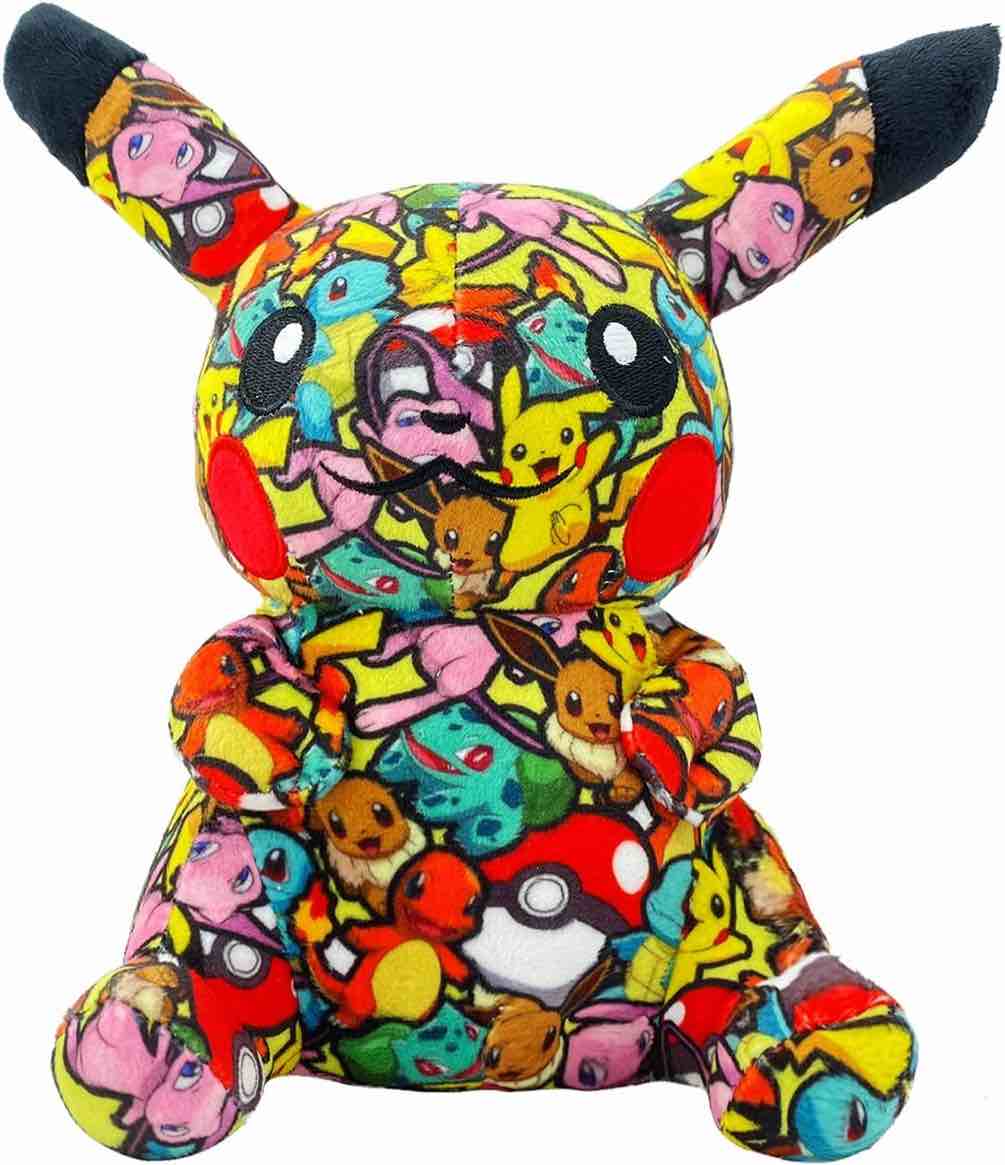 Anime Plush Toys, 8.6inch Soft Stuffed Animal Pillow Collection Gifts for Pokeworld’s Monster Fans