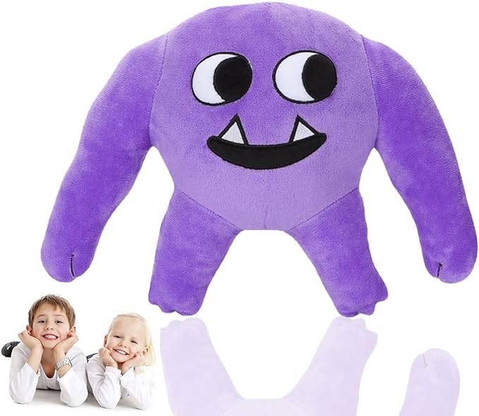 2023 Hot Game Plush Toy Garten of banbanban,Green Jumbo Josh /Pink Opila Bird Monste Garten of BanBan Plushies Horror Around Plushies,Soft Stuffed Animal Figure Doll For Kids Friends Surprise Gift (Purple)