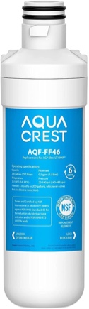 Aqua Crest AQF-FF46 NSF Certified Refrigerator Water Filter