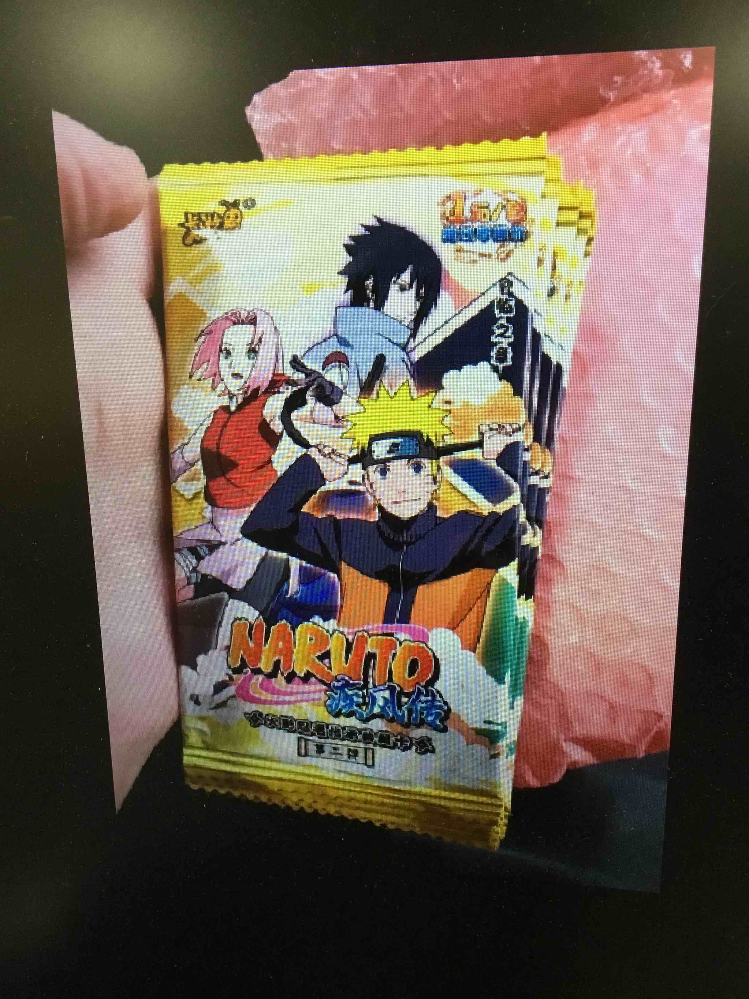 NARUTO NINJA CARD BOOSTER PACK 12pks 60 cards