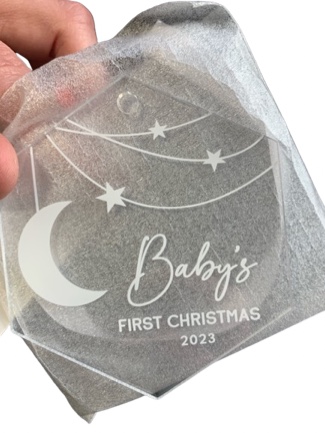 First for Baby - Baby First Christmas Ornament 2023