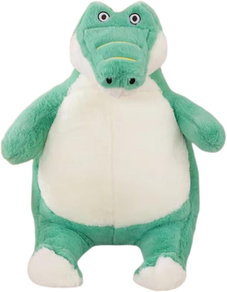 Slewed 21.5inch Crocodile Plush Animal Filled Pillow, Soft and Cute Large Crocodile Hand Warm Plush Toy Gift for Boys and Girls