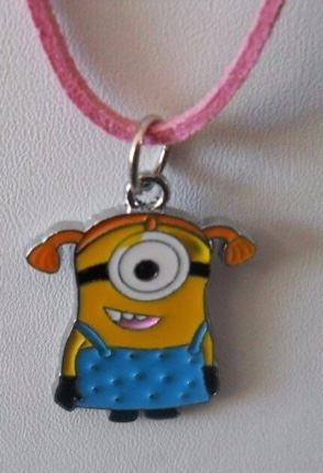 Despicable Me: Minion Necklace 20" In Length New No Tags 4-Adults