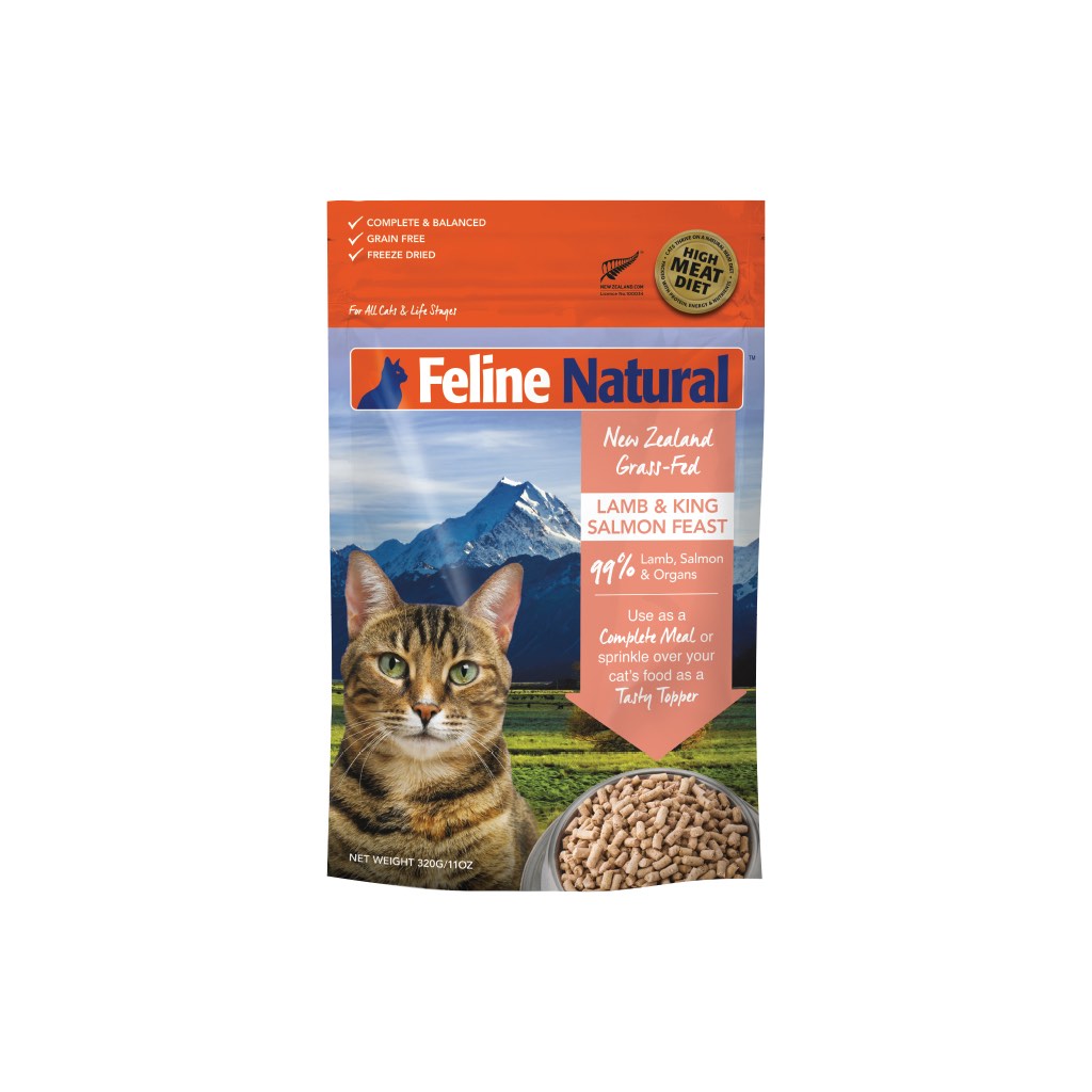 3 oz Grain Free Lamb & Salmon Cat Food Pouch
