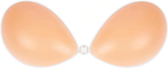 MITALOO Adhesive Bra Invisible Sticky Strapless Push up Backless Reusable Silicone Covering Nipple Bras