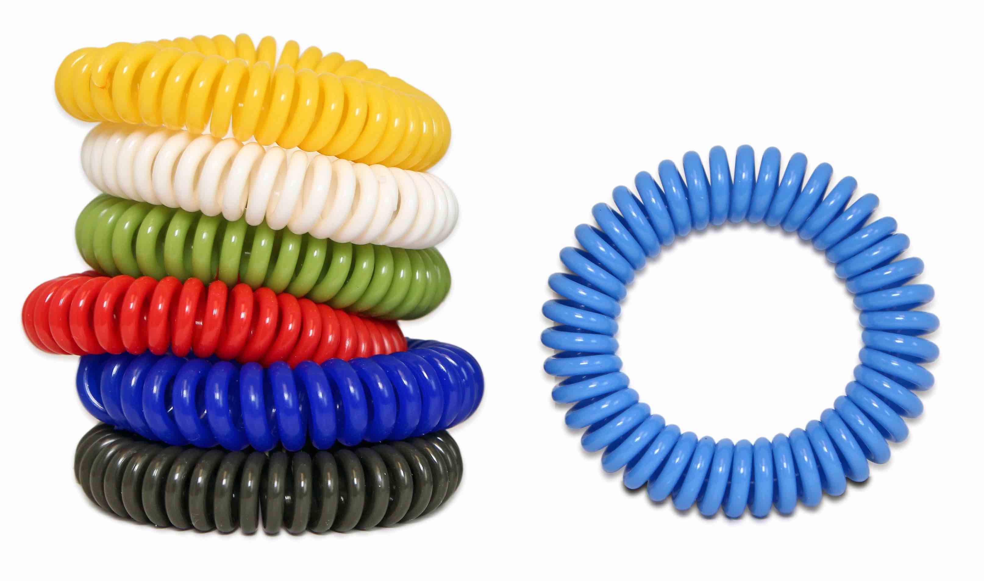 Stingmon 36 Pack Mosquito Repellent Bracelet with Colorful Woven Style, Na Citronella Mosquito Wrist Band for Travel Camping, One Size Fits All