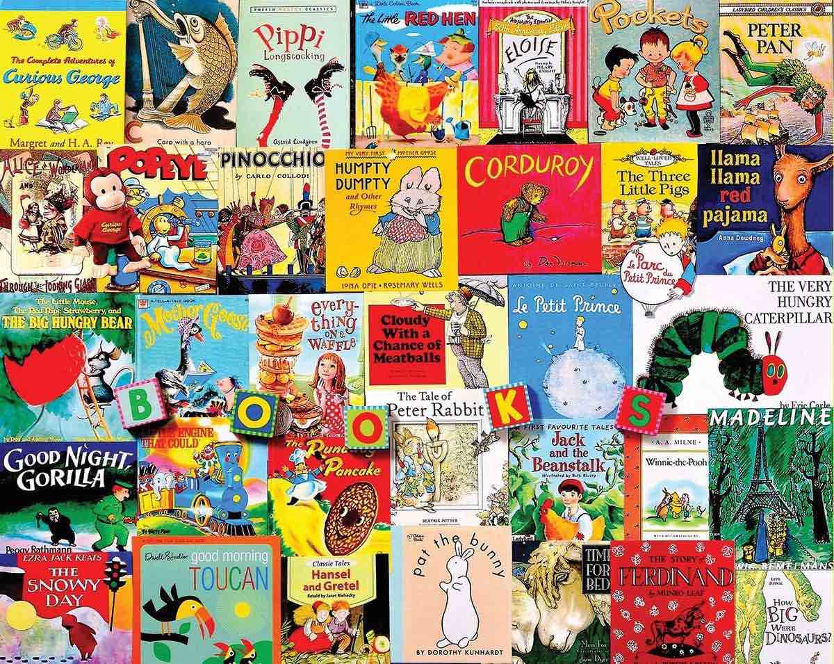 White Mountain Puzzles Story Time - 1000 Piece Jigsaw Puzzle