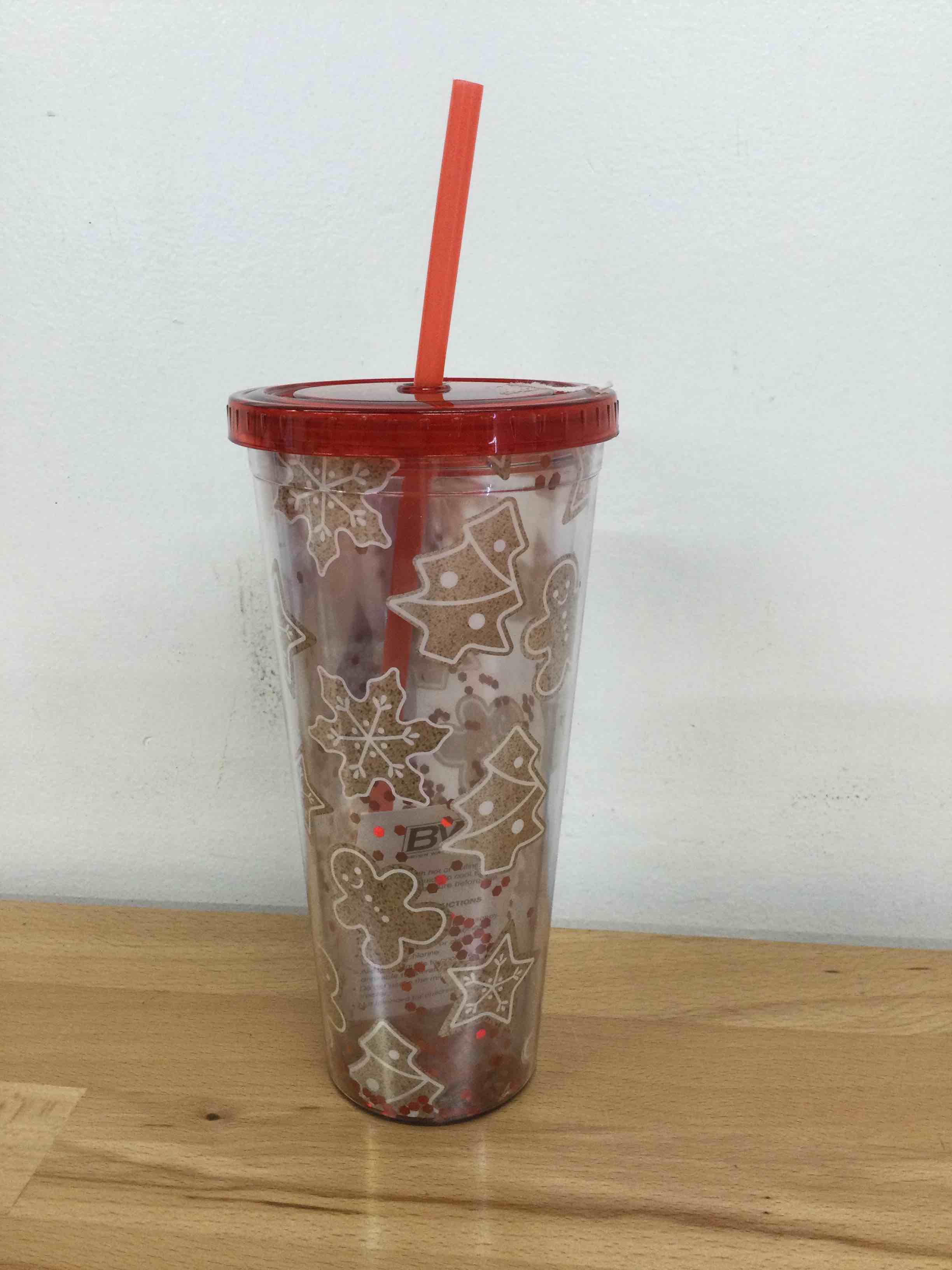 Cantini 22 Ounce Double Wall Tumble Holiday Cookies