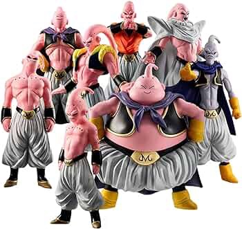 PMREK Majin Buu Figure DBZ Anime Action Figure Statue Collectible Decoration Toy Gift