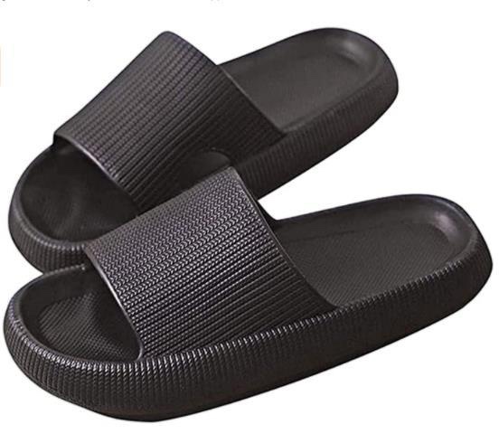 Gi Yops ?2 Pack? Pillow Slippers for Women and Men Non Slip Quick Drying Shower Cloud Slides Pillow Slides Cloud Slippers for Women and Men Spa slippers Bathroom Sandals | Ultra Cushion | Thick Sole