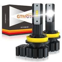 GTMOTO for 2004-2017 2018 Volvo VNX Headlights Low Beam, 2004-2015 Volvo VN/VT Headlight Bulbs Low Beam, 6000K Cool White, LED Conversion Kit, 2-Pack