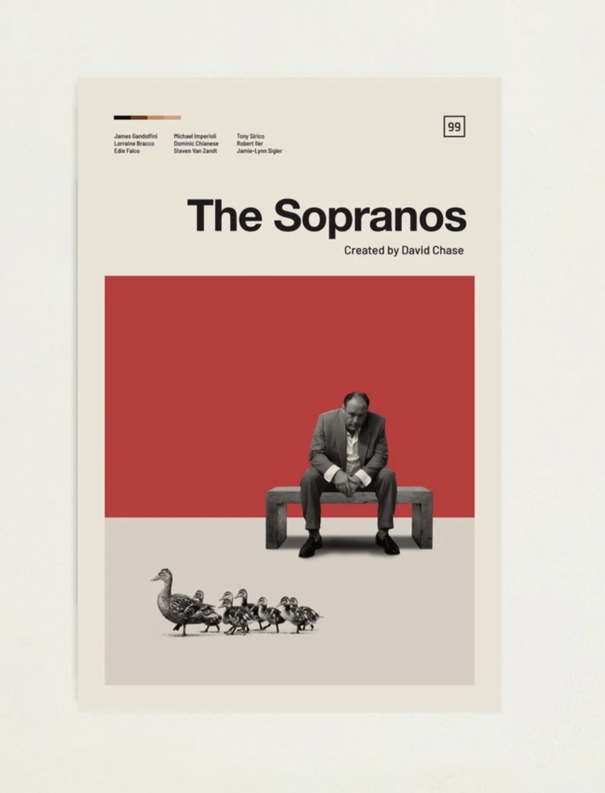 XCVCOPU TV Show Poster Picture for Living Room Decorative Painting Print Unframed 12"x8"