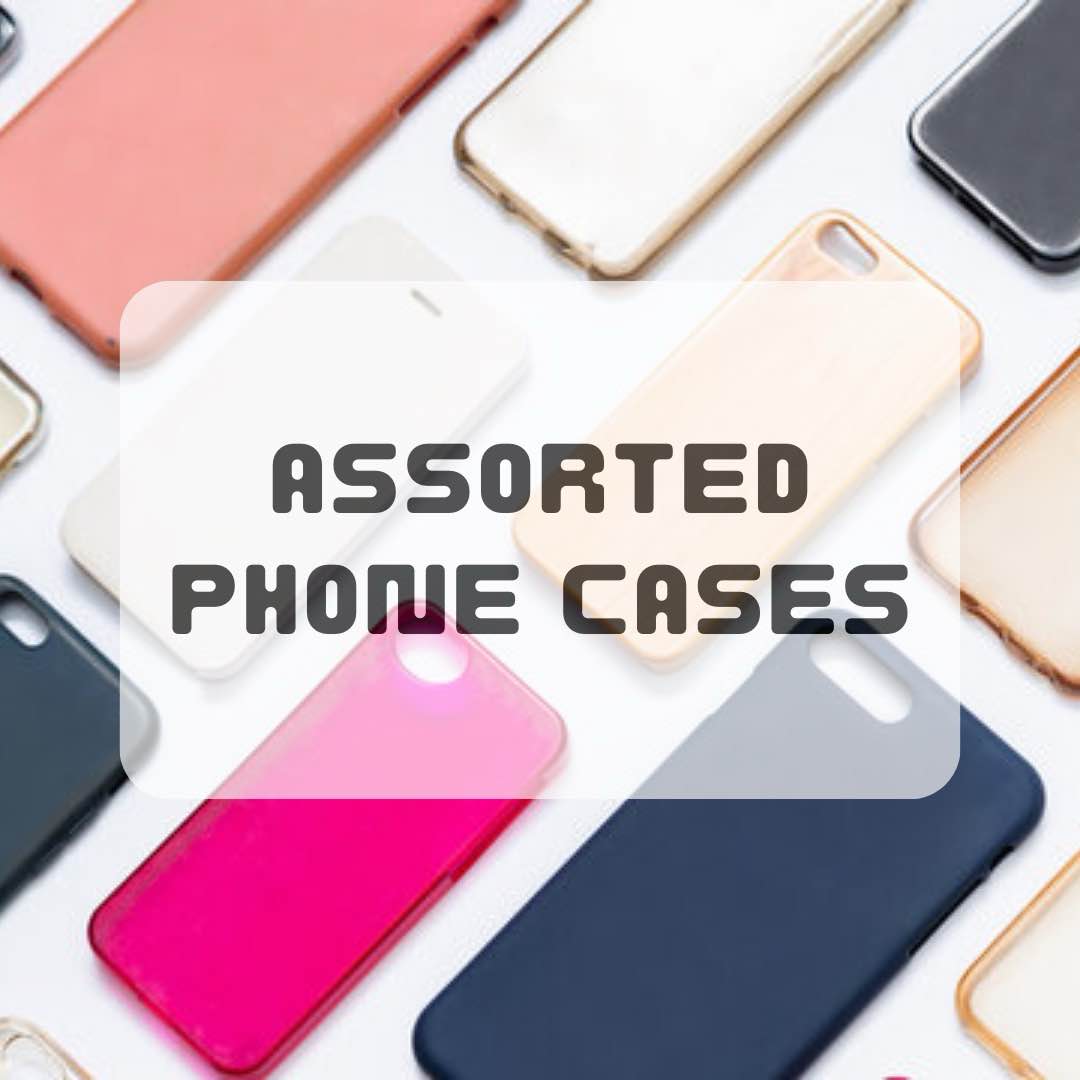 Box of Assorted Phone Cases
