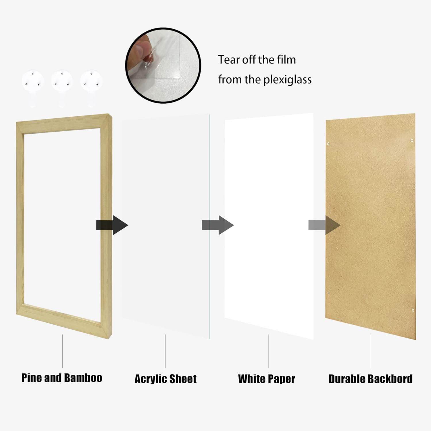 wooden picture frame