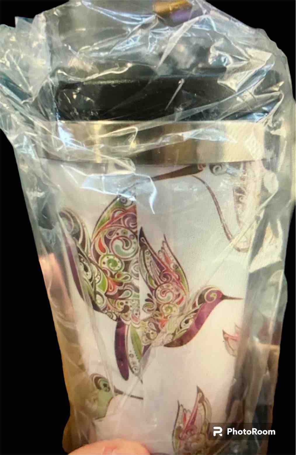 JEKGLEY HummingBirds Tumbler Cup,13 Oz