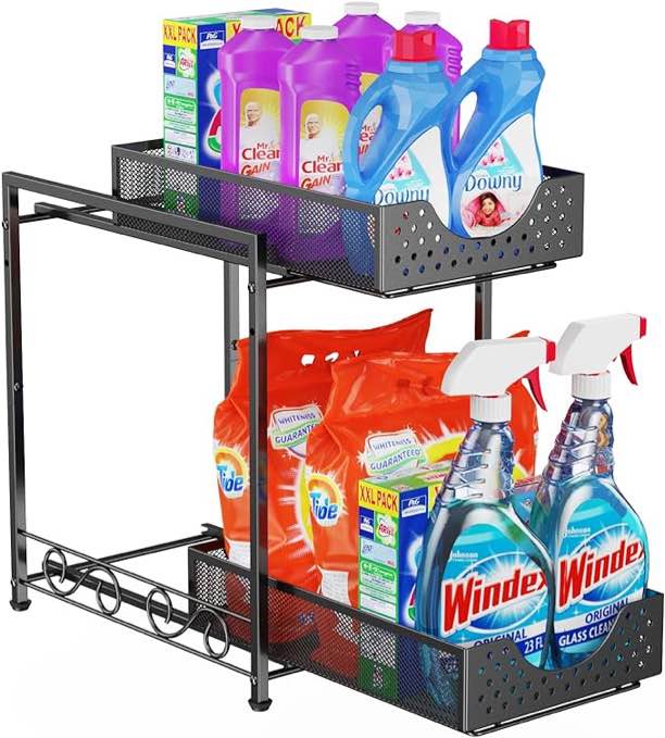 Under Sink Organizers and Storage, Bathroom Cabinet Organizer and Storage