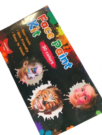 Robphilip Toy Face Painting Kit For Kids- Colors is Water Based Non Toxic Face Paint For kids. Our Face Painting Kit With Stencils Is Excellent For Party And Birthday