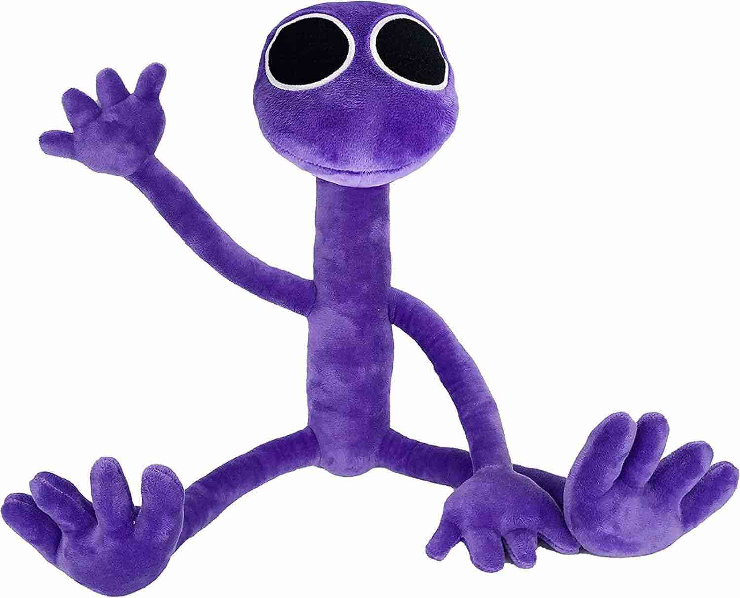 Rainbow Plush Toy, Purple Plush Doll, Plush Toy Halloween Christmas,Purple Friends Stuffed Animal For Fans and Friends,Girl Boy Birthday Gifts (Purple)