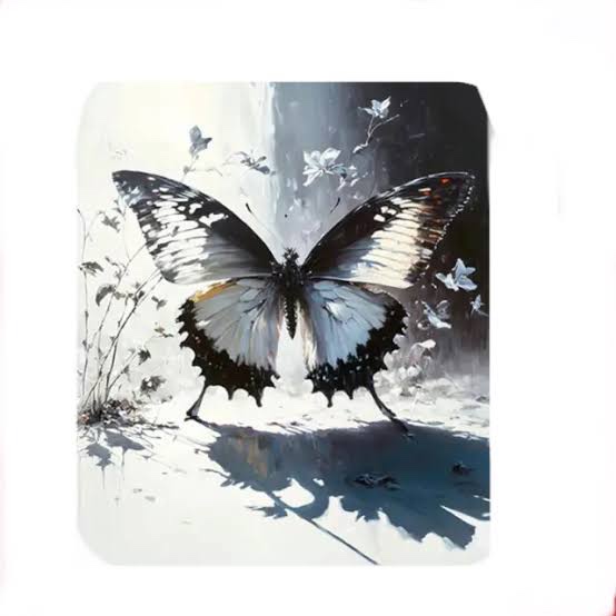 Butterfly Gift Christian Quote Butterflies Mouse Pad (MP-4)