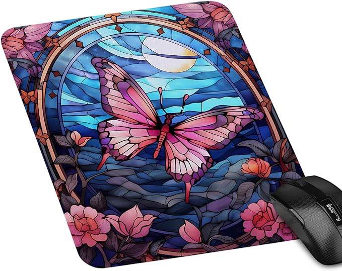 Butterfly Gift Christian Quote Butterflies Mouse Pad (MP-7)