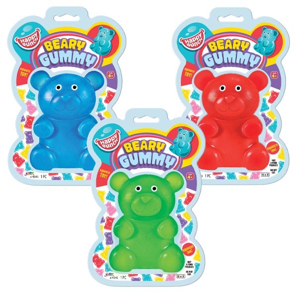 JaRu Happy Bunch Beary Gummy Squeeze Toy Ja-Ru GameStop
