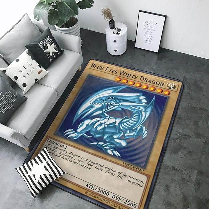 Anime Cartoon Area Rugs 3D Print Large Carpet for Boys Girls Kids Bedroom Non-Slip Floor Mat for Living Room Home Decor Rug