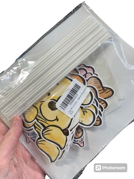 classic winnie the pooh stickers classroom favors 24 pcs