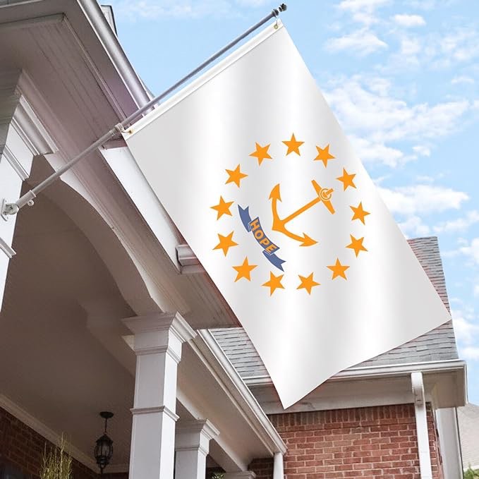 LYP 3x5 Feet Rhode Island State Outdoor Flag